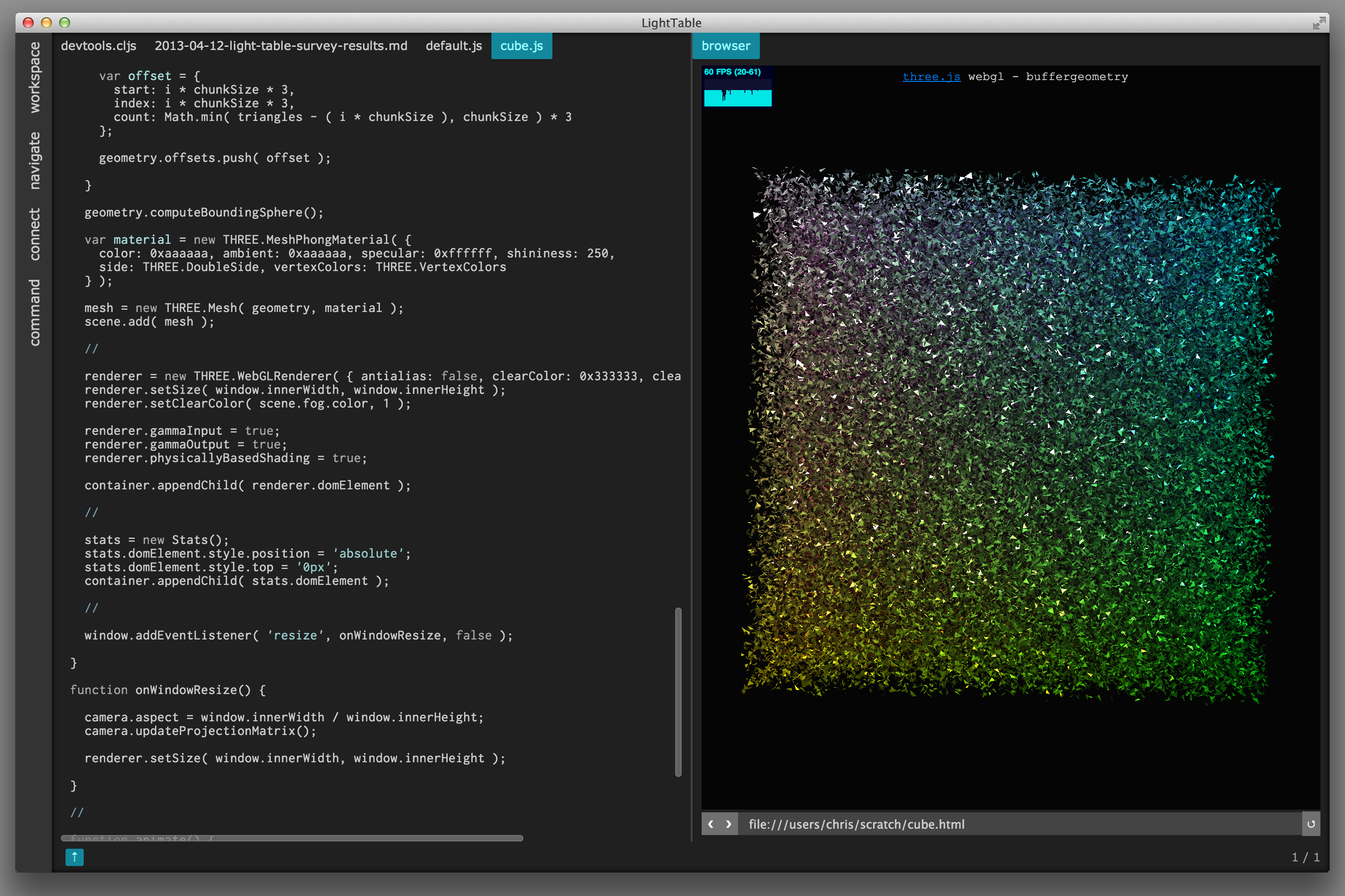 Light Table 0.4.0 Teaser