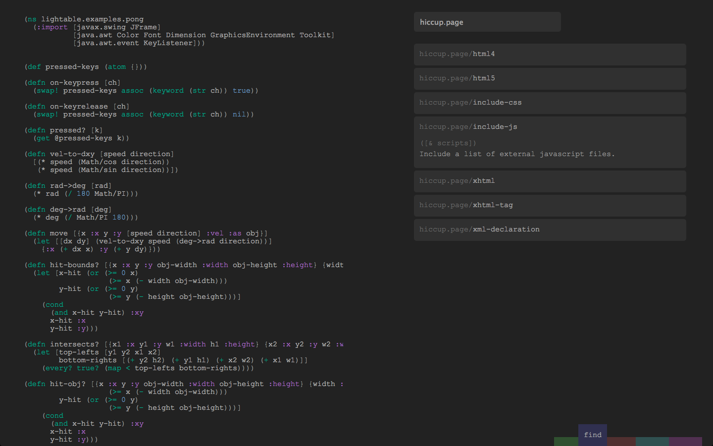 lighttable ide